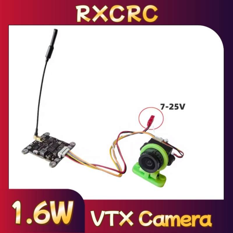 Drone Transmitter - RXCRC 5.8G モジュール 48CH 1.6W VTX