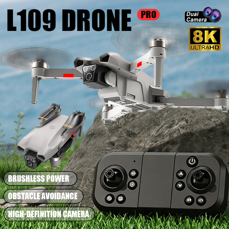Drone Gimbal - 新型ホットL017プロドローン ブラシレス 3Dロール 360 ° 折りたたみ式クアッドコプター