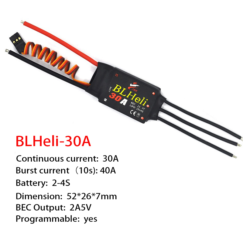 1-3 個ブラシレス ESC BLHeli 20A 30A  - Drone Esc のレビューと価格