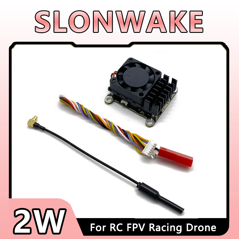 新しいアップグレード版 5.8Ghz 2W 調整可能なFPV - Drone Transmitter のレビューと価格