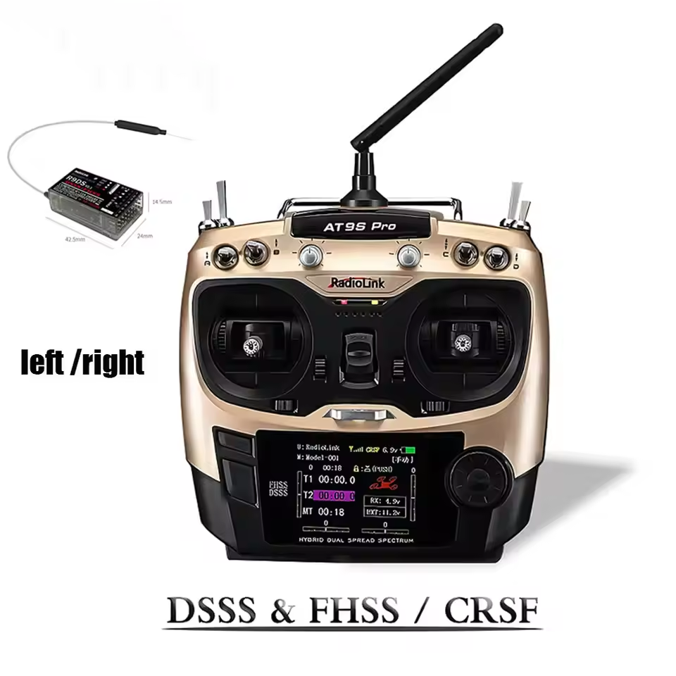 Radiolink AT9SPro 12CH 2.4G DS - Drone Transmitter のレビューと価格